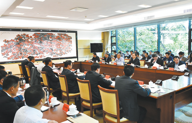 李干杰在廣東省調研時強調 健全生態環境治理體系